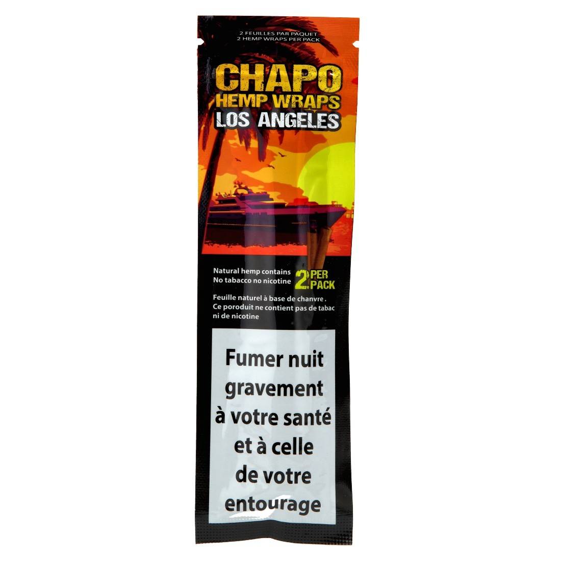 Blunt sans tabac EL Chapo parfum Ananas Banane